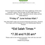 2025 Eid Salah